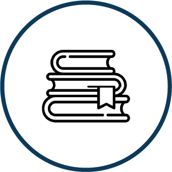 Cerchio blu icona 5